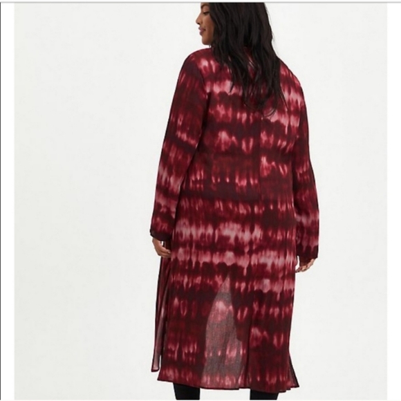 Torrid Tie Dye Kimono - Picture 2 of 8